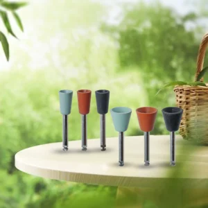 مولت سیلیکونی آمالگام انواع مدل کاپ شکل (گلدانی) – Silicon Amalgam Polisher Cup Types